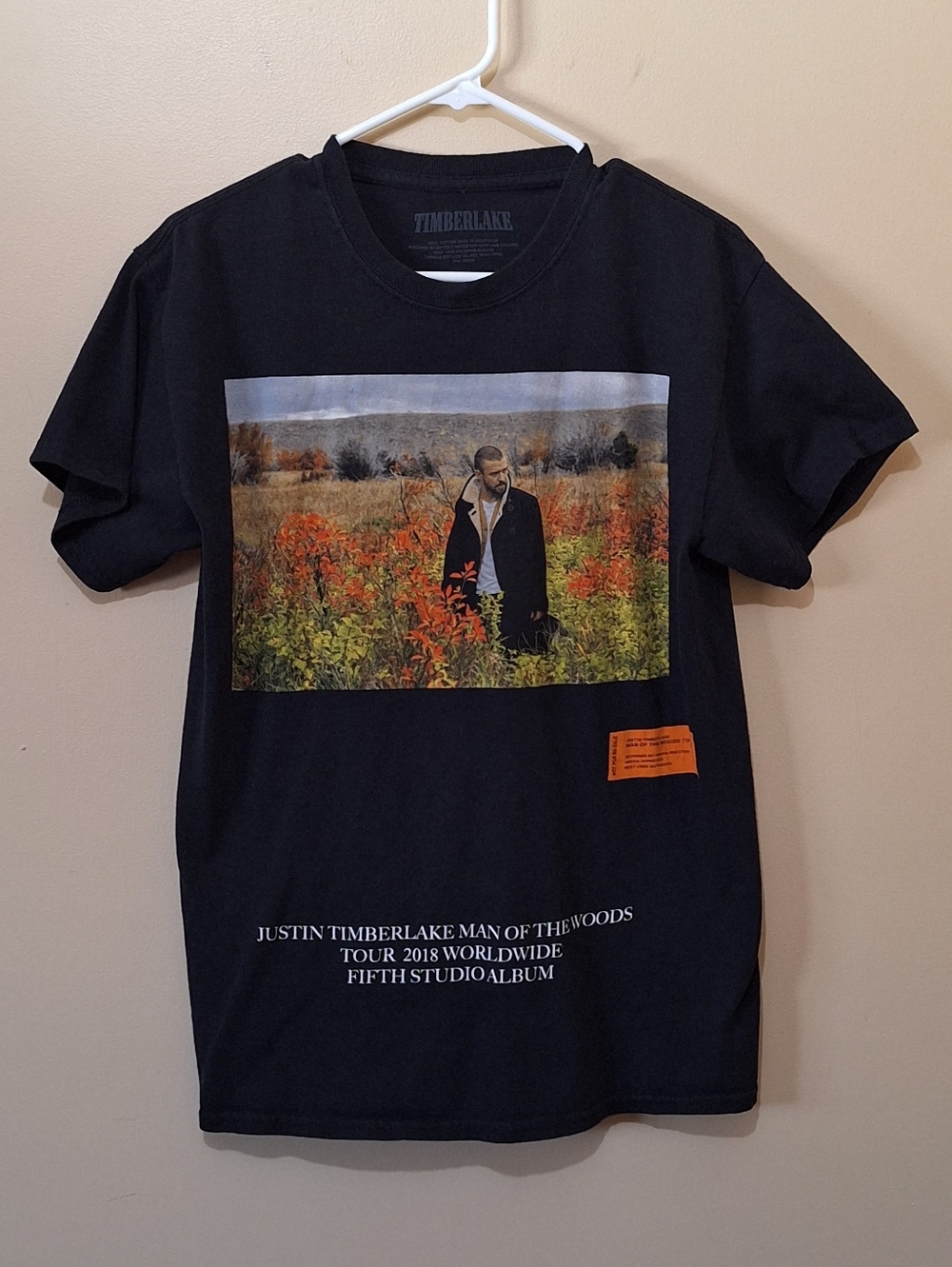 Justin Timberlake Man Of The Woods Concert Tour Tshirt